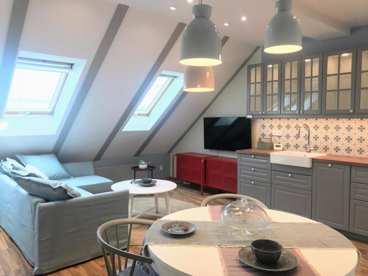 Attic Apartment On Waterfront / View / Netflix 布拉格 外观 照片